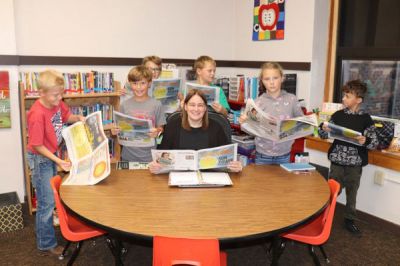Fourth-grade class of Brandy Anderson in Bowbells, North Dakota Fourth-grade class of Brandy Anderson in Bowbells, North Dakota