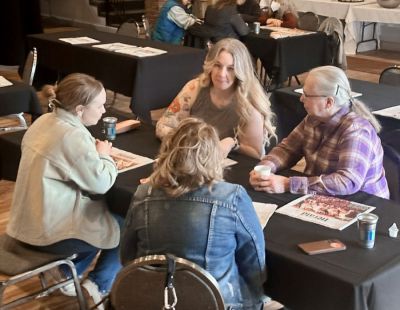 A subgroup of a focus group held in Morris, Minnesota, in March 2025. A subgroup of a focus group held in Morris, Minnesota, in March 2025.