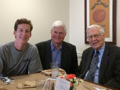 Matt Paxton (center), publisher of the News-Gazette in Lexington, Virginia, will be the 79th recipient of the esteemed James O. Amos Award at the NNA s Annual Convention & Trade Show, online, Oct. 3.