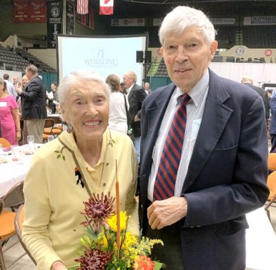 R to L: Ogden Nutting and his wife, Betty Woods “Snookie” Nutting