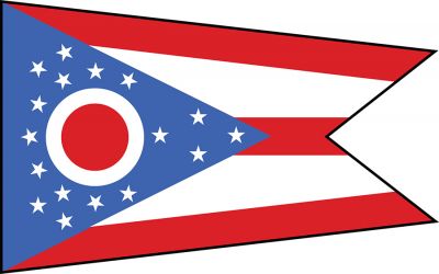 Ohio state flag Ohio state flag