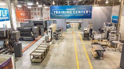 Areas of Heidelberg’s new Print Media Performance & Training Center