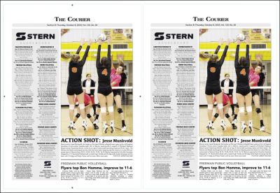 The PDFs created from InDesign (left) and Affinity Publisher look almost identical. The difference? The printer’s marks disappeared from the top and bottom of the page. These marks were part of the original PDF. I’m still trying to figure out where they went.