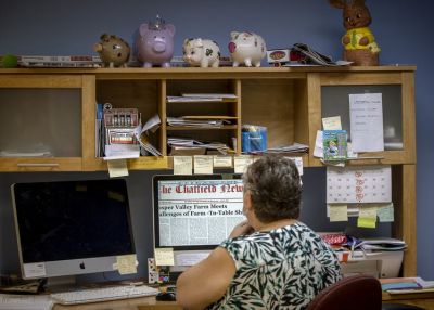 Pam Bluhm worked at the Chatfield News for nearly 40 years. When the newspaper serving Olmsted and Fillmore counties closed earlier this year, Bluhm knew what she had to do: Buy it.