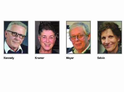 L to R: Kennedy, Kramer, Meyer and Selvin L to R: Kennedy, Kramer, Meyer and Selvin