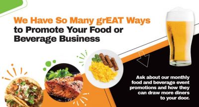 Market to prospective advertisers with this easy-to-personalize e-card