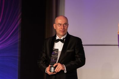 Michael Wombacher at the presentation of the POLAR Award. Michael Wombacher at the presentation of the POLAR Award.